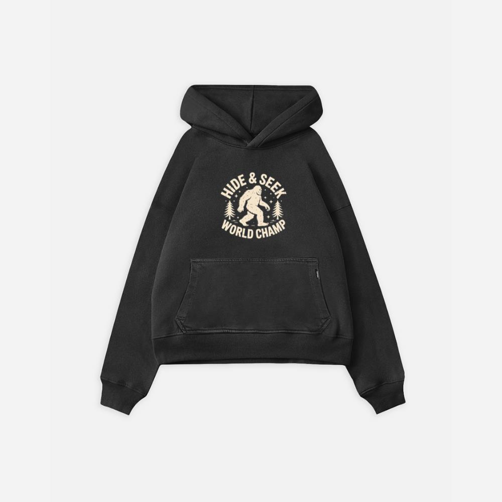 Hide and Seek World Champ Bigfoot Graphic Hoodie